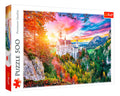 Rompecabezas Vista Del Castillo Neuschwanstein En Alemania 500 Piezas 14+ Trefl