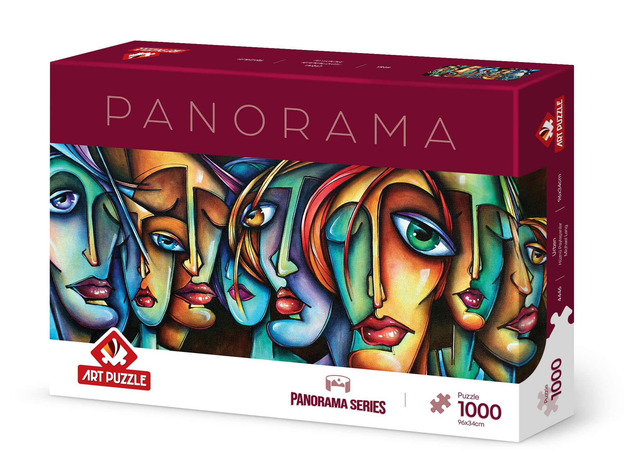 Rompecabezas Urbano Panorama Art Puzzle 1000 piezas