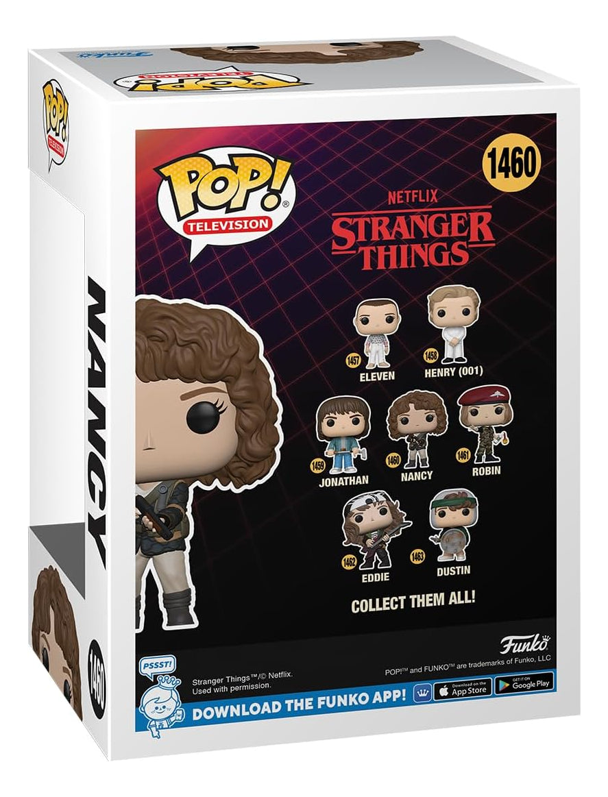 Funko Pop! Tv: Stranger Things Nancy Wheeler Con Escopeta