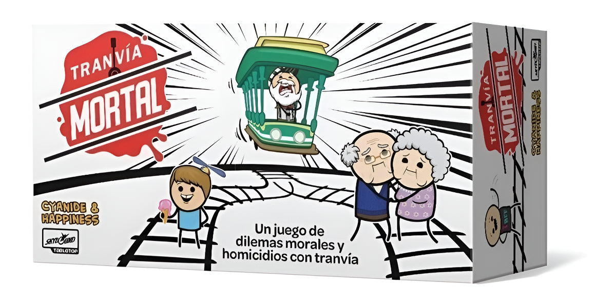 Asmodee Lucky Duck Games Tranvía Mortal Ldgtbt01es Español