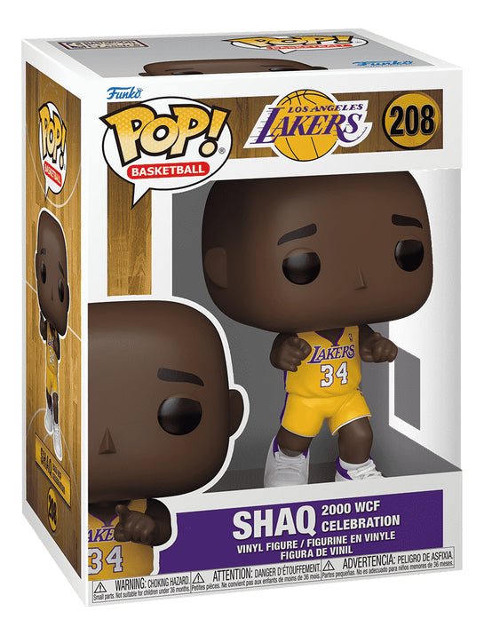 Funko Pop! Shaq #208 Shaquile O Neil - Los Angeles Lakers