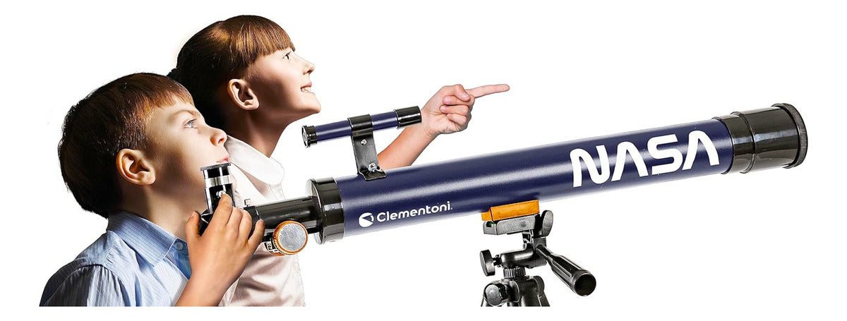 El Telescopio Nasa Clementoni Ciencia Y Juego 300x Infantil Color Azul