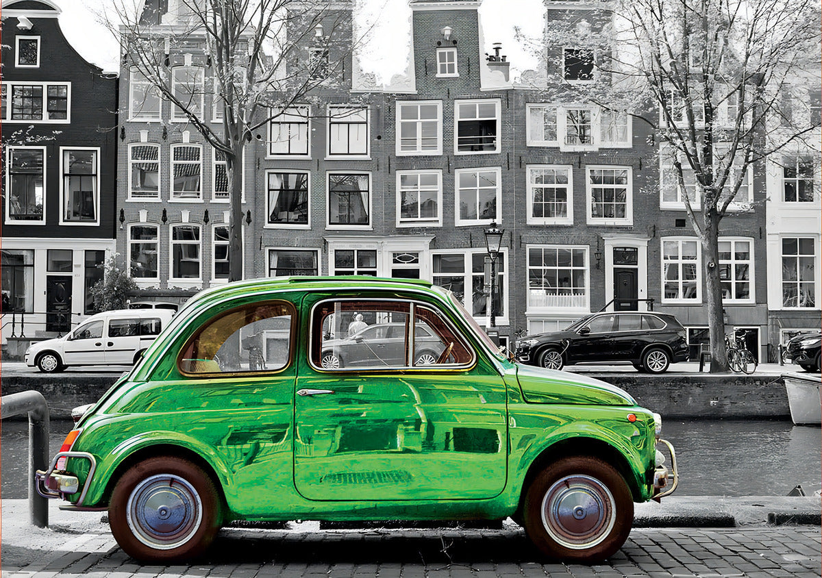 Rompecabezas 1000 Piezas Educa Borras Coche En Ámsterdam Arte