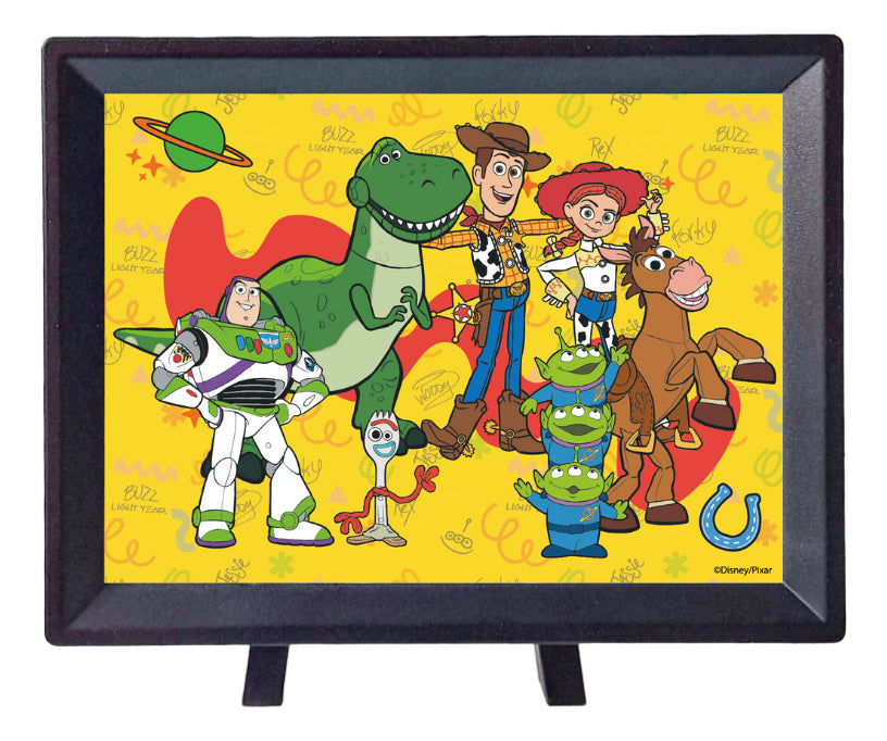 Rompecabezas Disney Toy Story 150 Piezas Miniatura Con Caballete Plástico Resistente No Necesita Pegamento