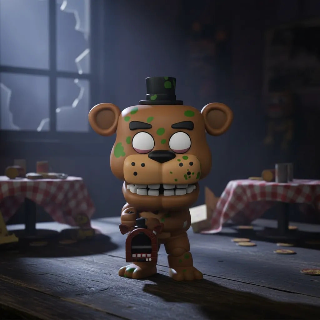 Funko Pop Games Fusion Freddy Fazbear Pizza Launcher Chase