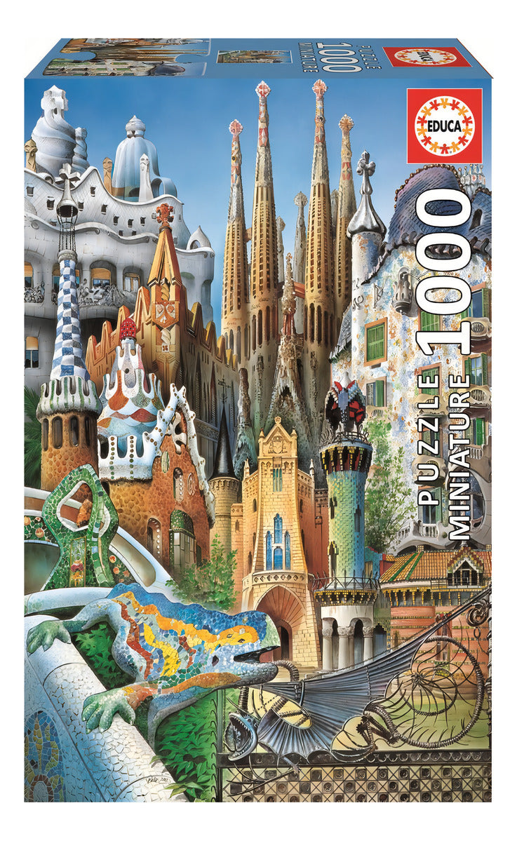 Rompecabezas Mini Collage 1000 Pz. Educa 11874