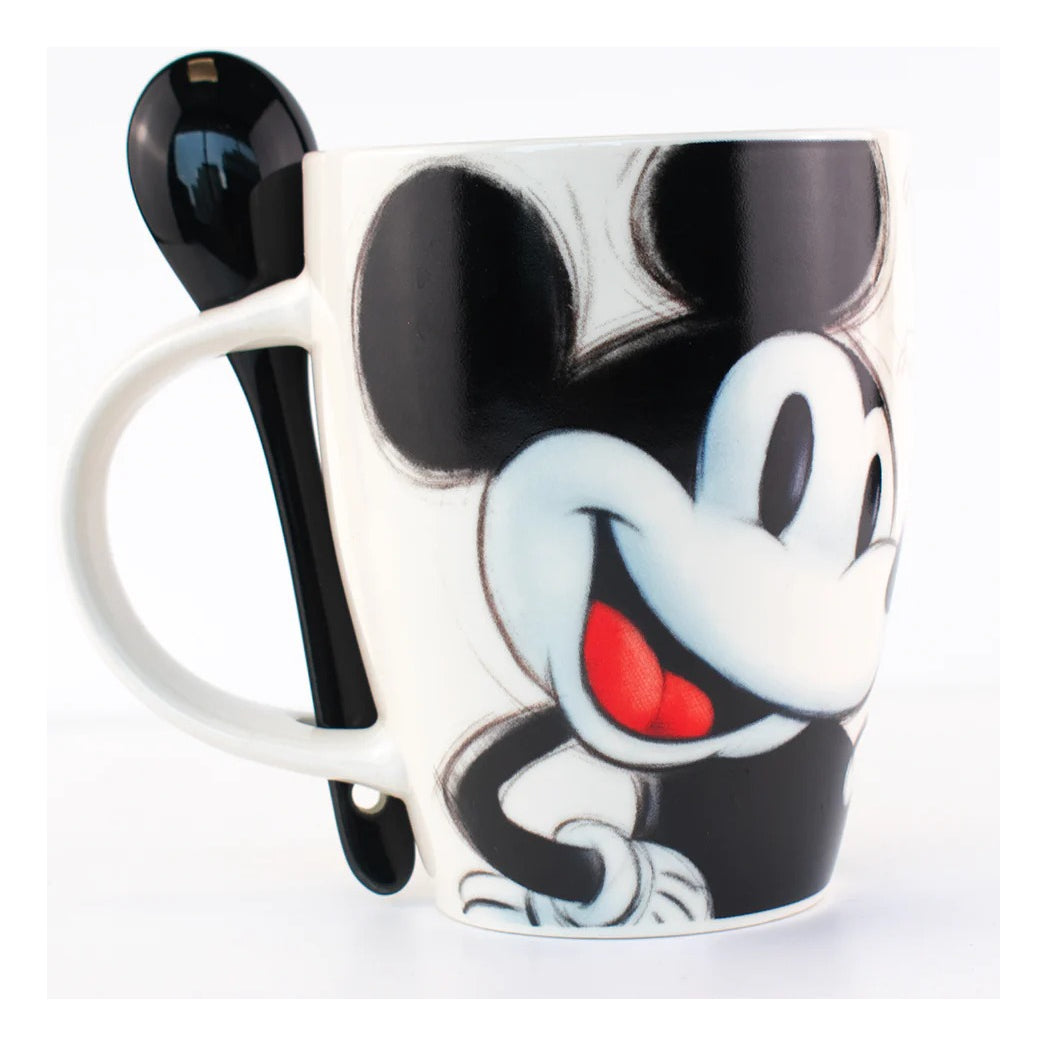Mickey Mouse Minnie Tarros Cerámica Fun Kids Disney Cuchara