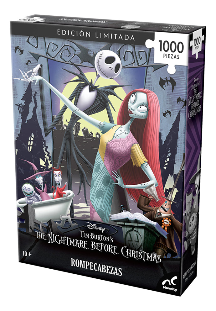 Rompecabezas The Nightmare Before Christmas Coleccionable Novelty 1000pz