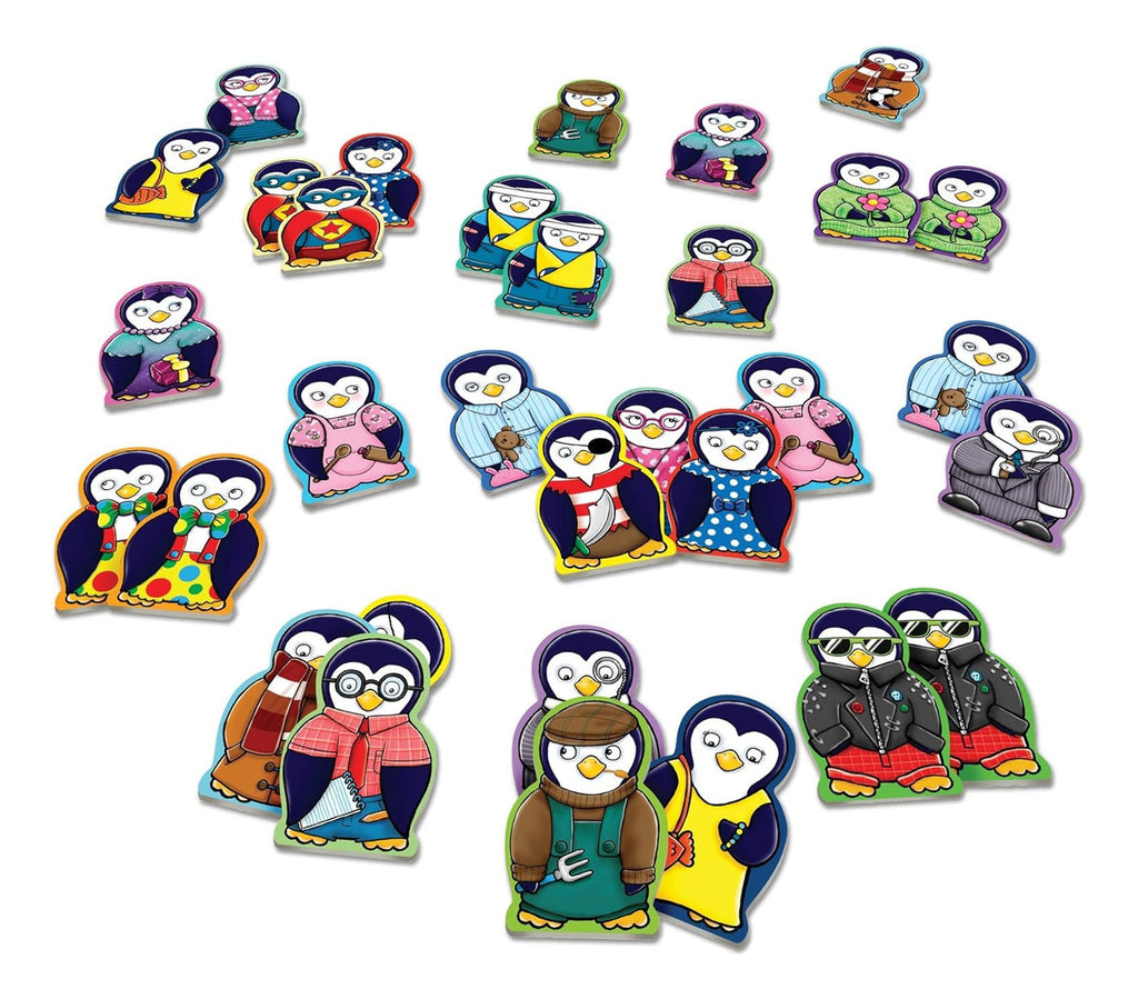Juego De Mesa Memoria Mini Game Penguin Pairs Orchard Toys