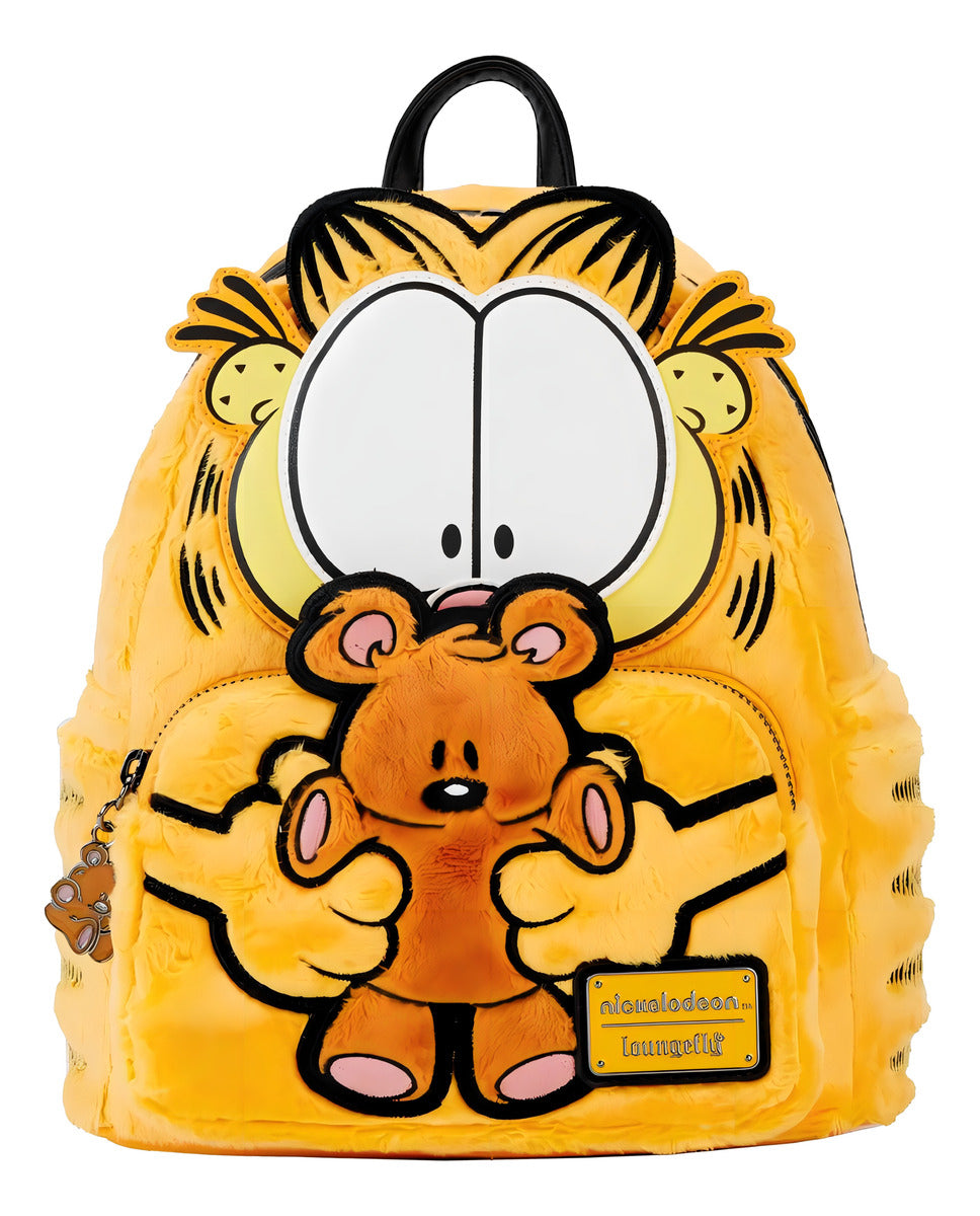 Mochila Loungefly Garfield And Pooky Plush Mini Naranja Peluche