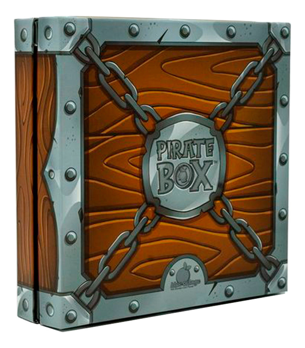 Blue Orange Pirate Box Juego De Mesa Familiar De Memoria