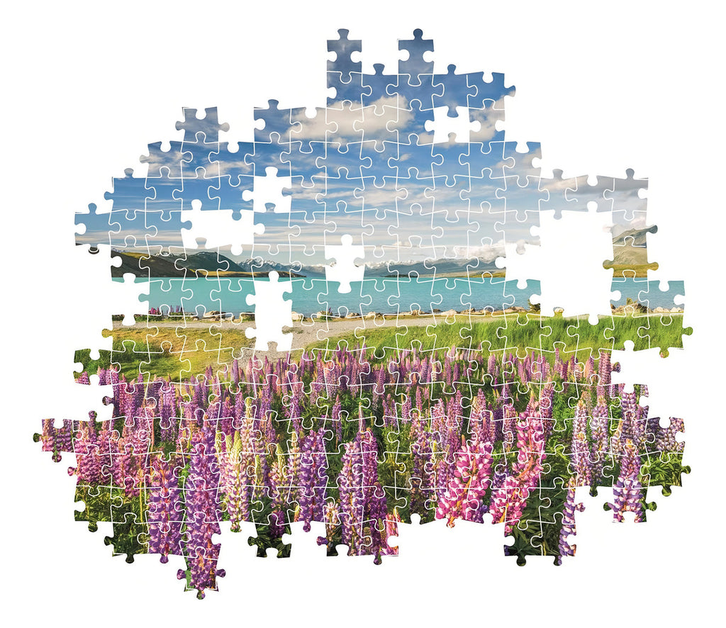 Rompecabezas 1500 Piezas Lago Tekapo Clementoni Para Adultos