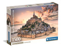 Rompecabezas 1500 Piezas Mont-saint-michel Clementoni Adulto