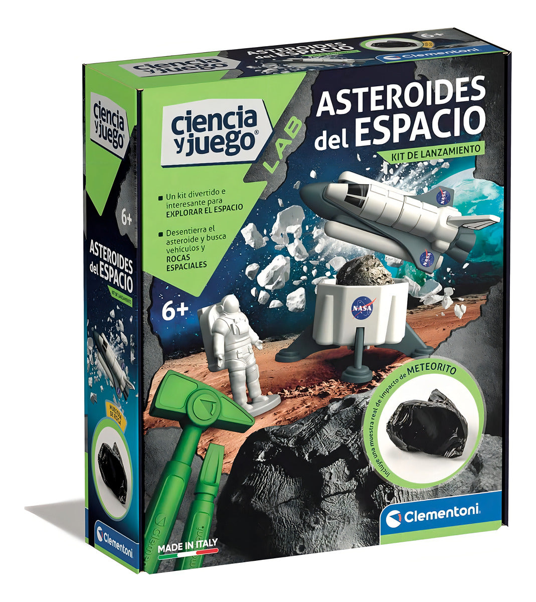 Kit De Lanzamiento Ciencia Y Juego Nasa Clementoni 55456