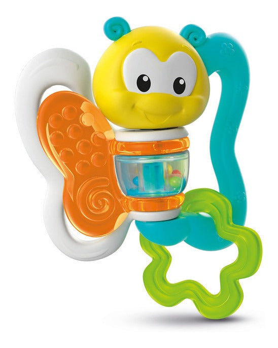 Baby Clementoni Sonajero Mariposa Multicolor