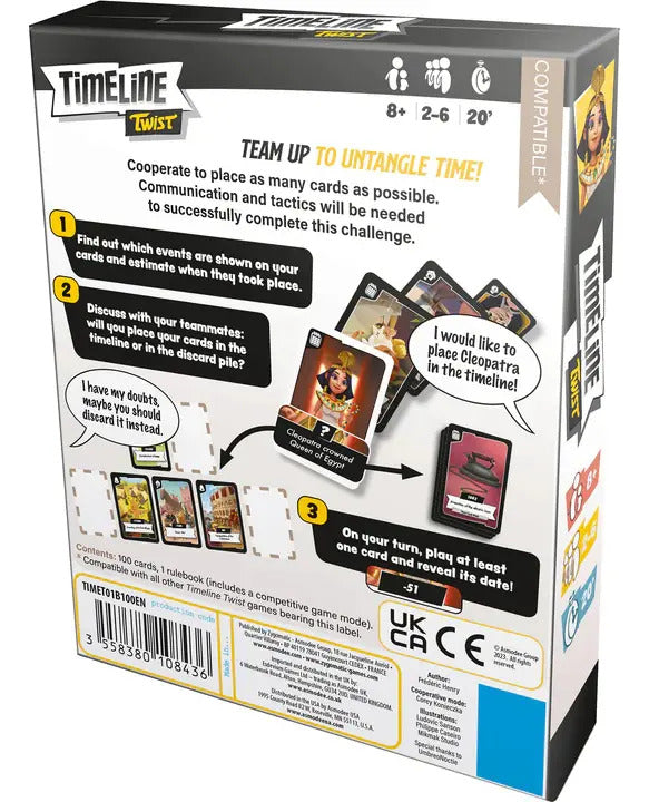 Timeline Twist - Juego De Mesa