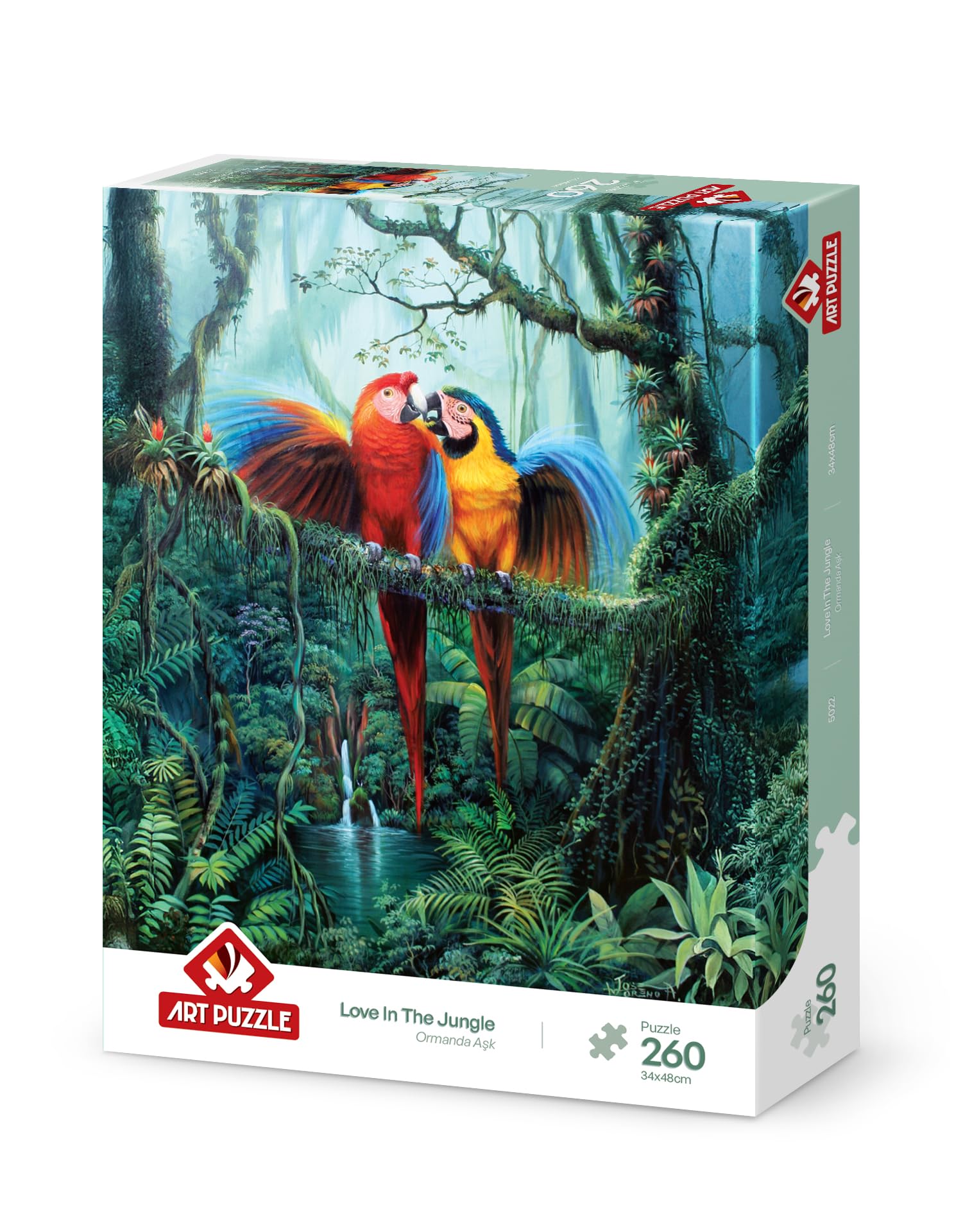 Art Puzzle Ormandaki A?k 260 Parça Puzzle