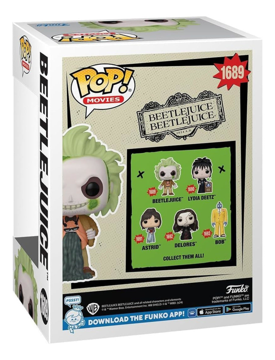 Funko Pop! Beetlejuice 2 - Beetlejuice En Cardigan Chase