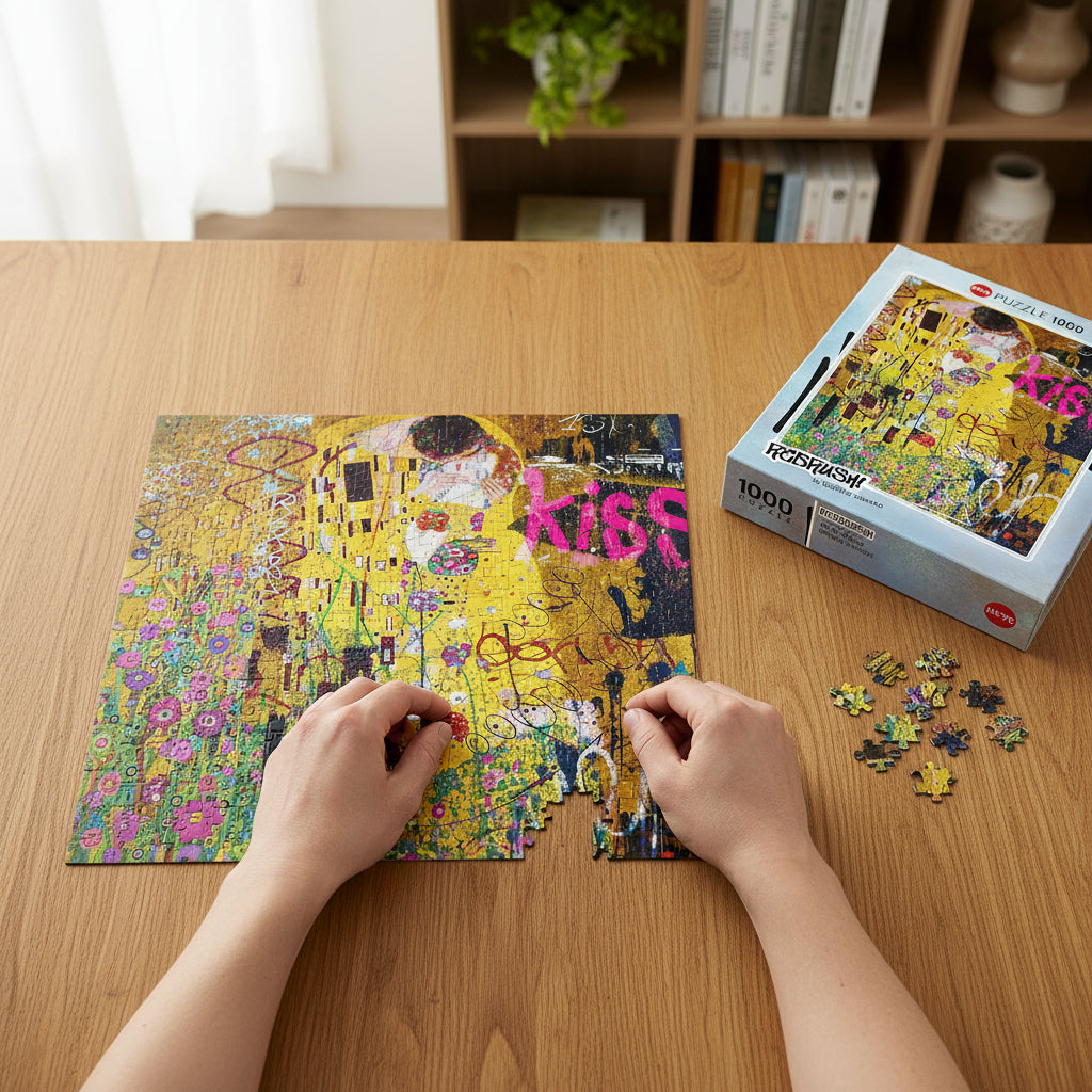 Rompecabezas Puzzle Heye 1000 Pz - The Kiss Of Lovers 30093