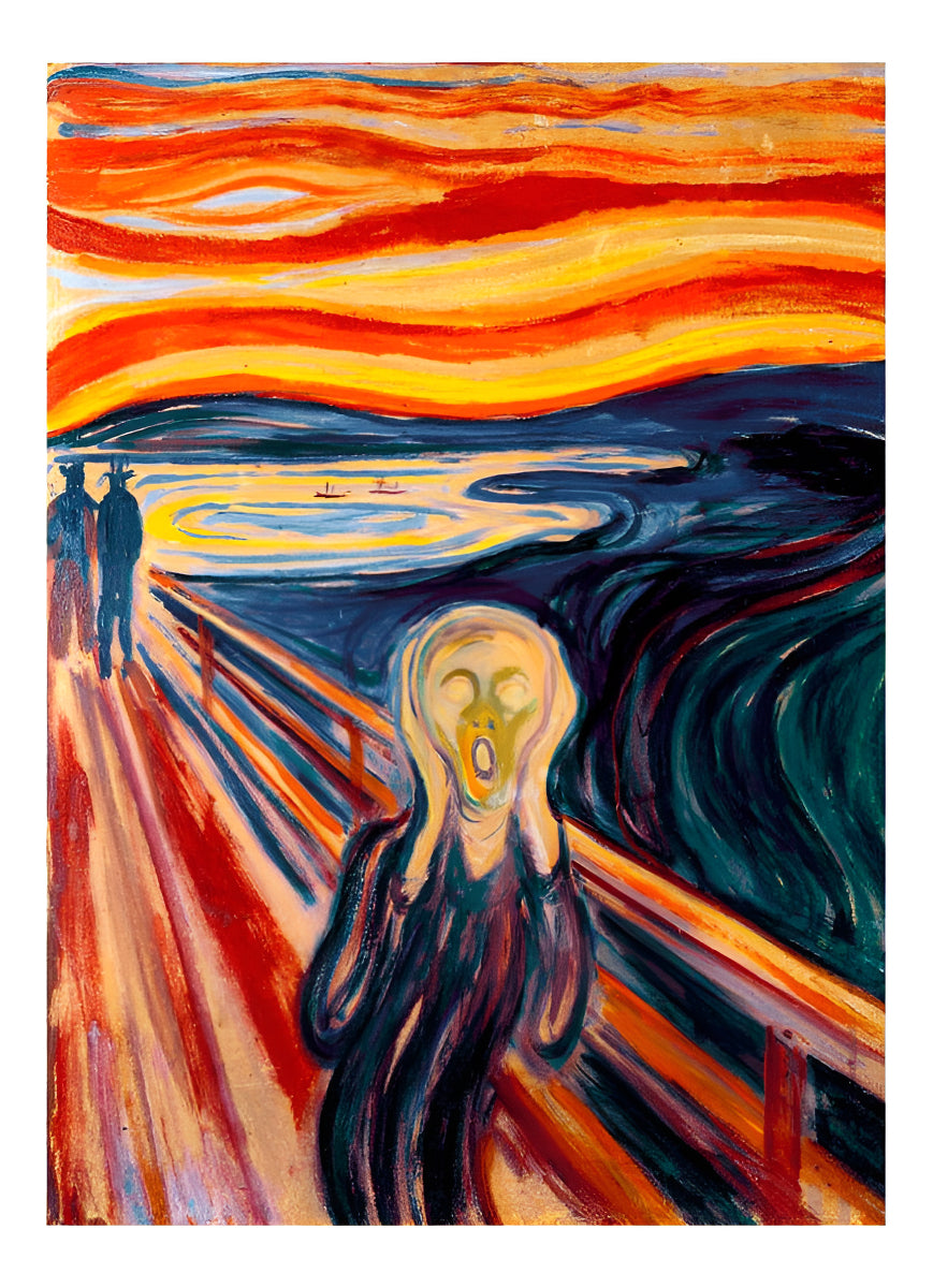 Rompecabezas El Grito Edward Munch 1000 Piezas 14+ Trefl