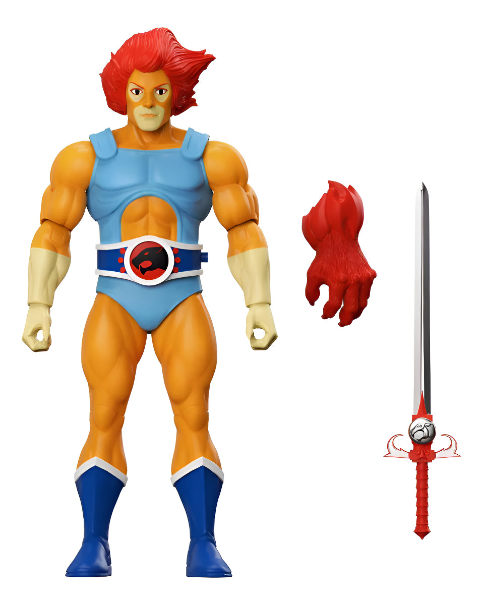 Figura De Acción Articulada Super7 Lion-o Thundercats Deluxe Coleccionable