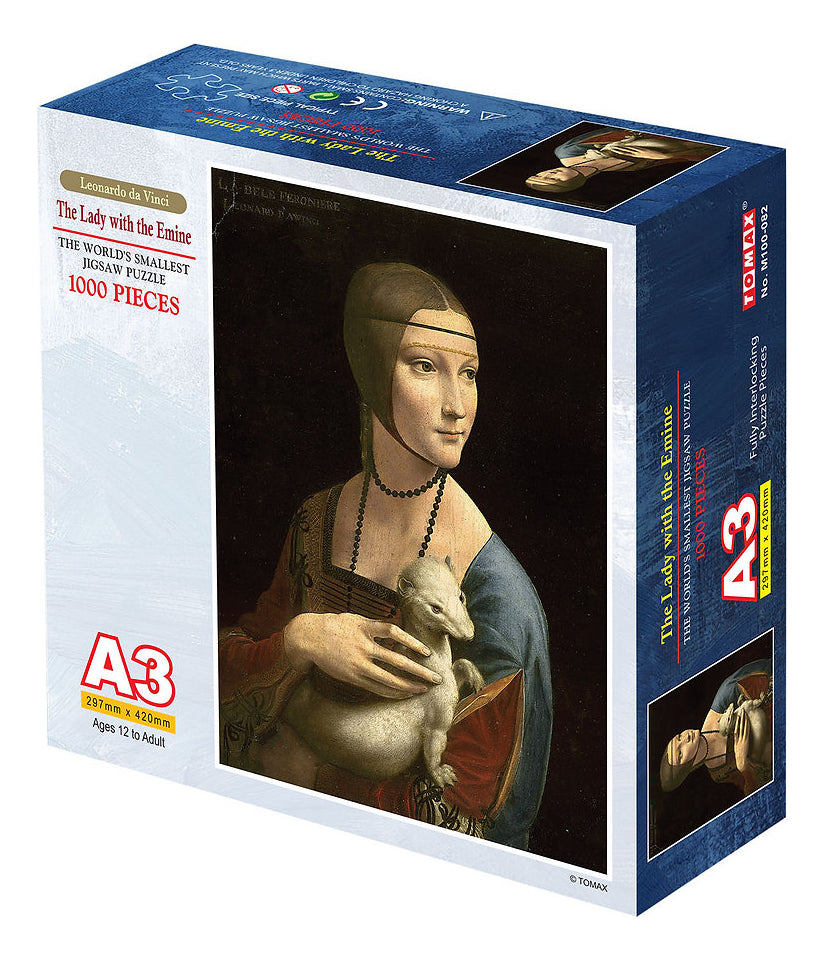 The Lady With The Emine Mini Rompecabezas 1000 Pzas Tomax