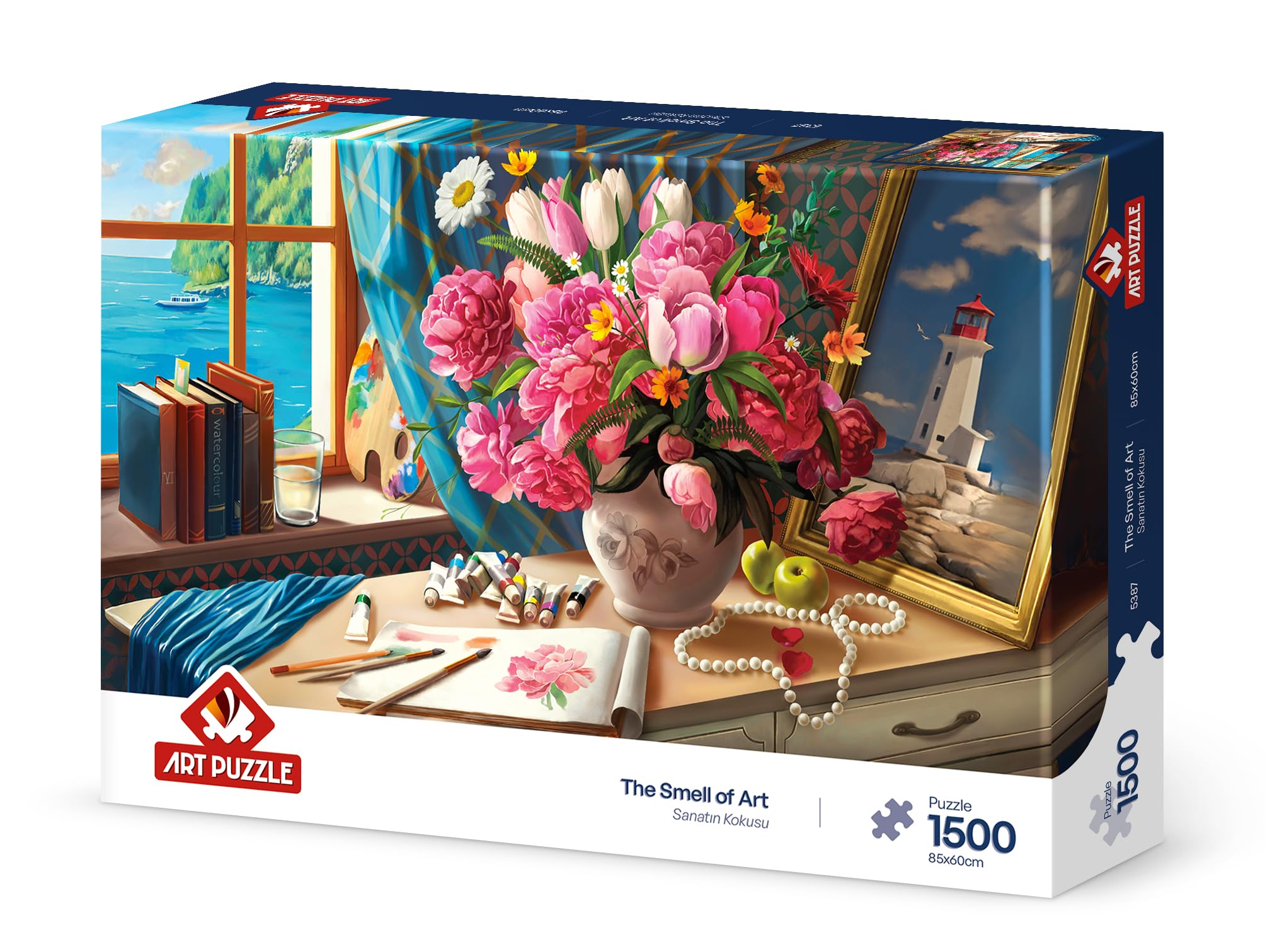 Rompecabezas obras de arte el olor del arte Art Puzzle 1500 piezas