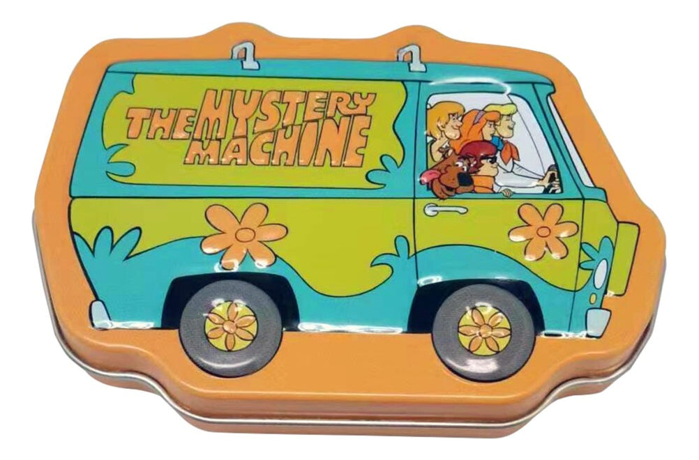 Dulces Scooby Doo Mystery Machine Tin Caja Con 12 Piezas