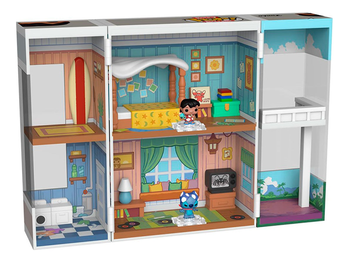 Funko Bitty Boxes: Lilo Y Stitch - Casa De Lilo
