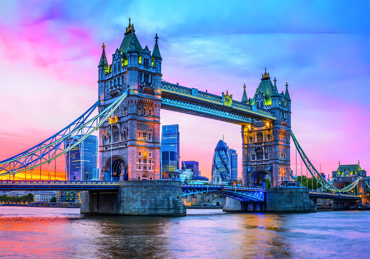 Tower Bridge London Londres Rompecabezas 1500 Pz Clementoni