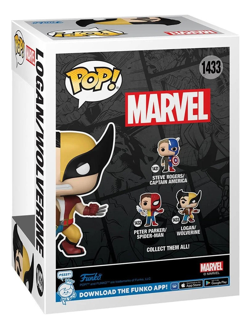 Funko Pop! Marvel Splits - Logan / Wolverine