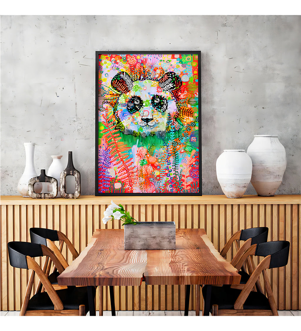 Rompecabezas Enjoy 1000 Piezas Panda Enigmático