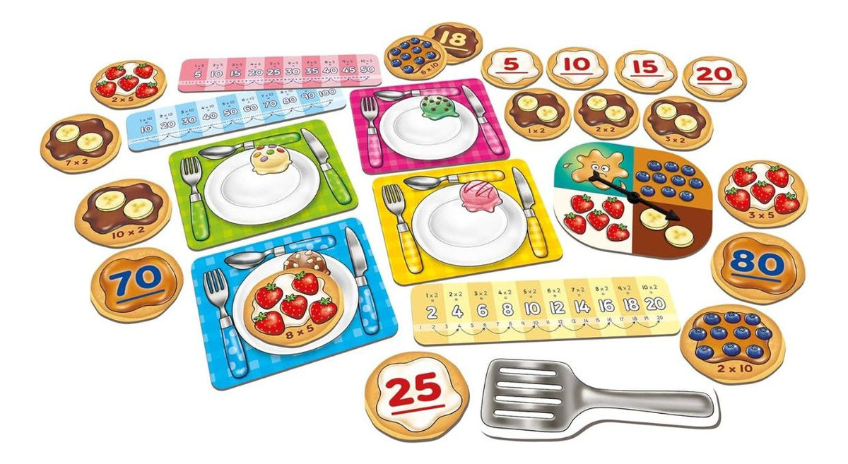 Orchard Toys Juego Mesa Multiplicación Infantil First Times Tables Cartón