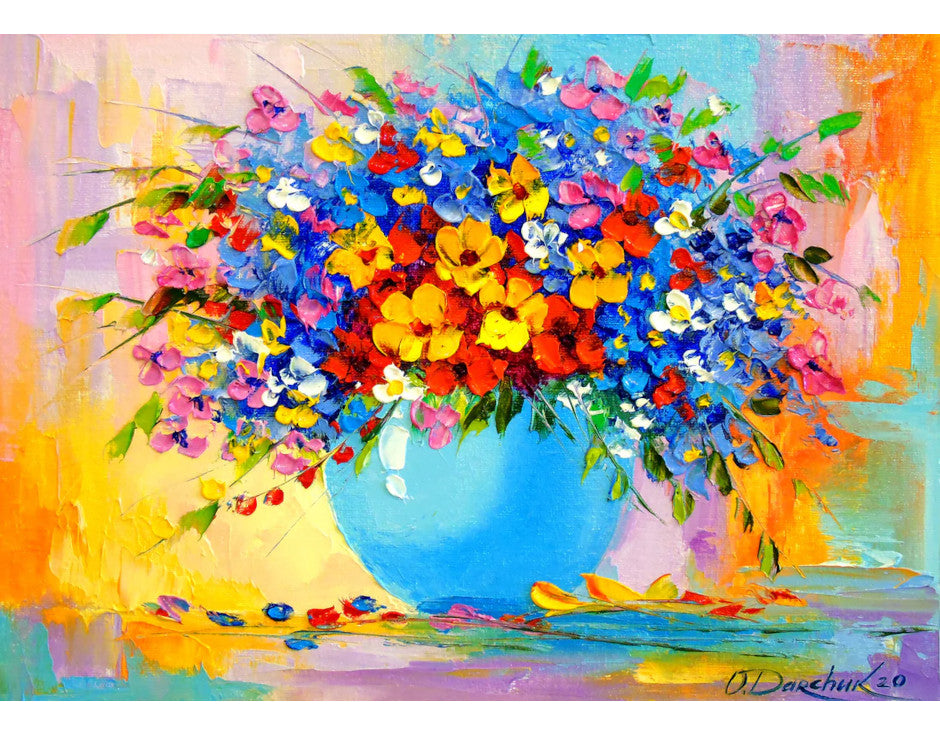 Rompecabezas Ramo De Flores 1000 Piezas Enjoy Puzzle