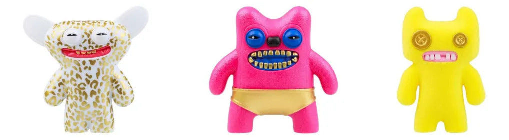 Fuggler Gold Edition 3pack Figura Colección Rin Grin Leopard