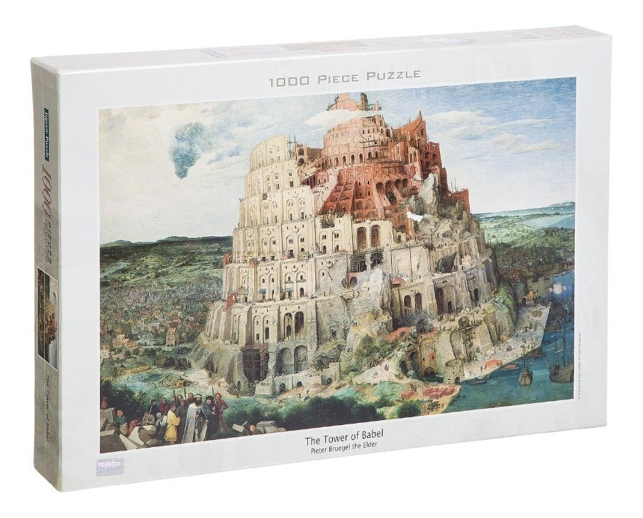 Torre De Babel Bruegel Rompecabezas 1000 Piezas Tomax