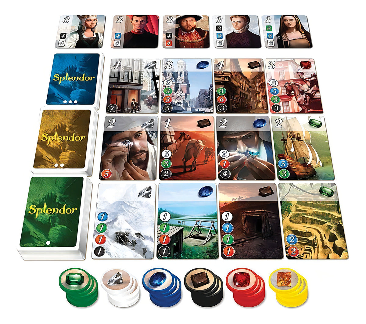 Juego De Mesa Asmodee Splendor Spl01ml