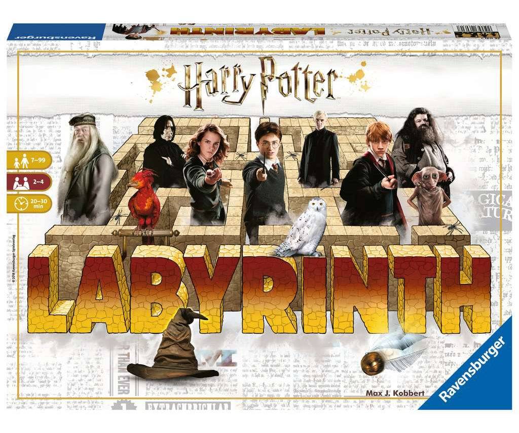 Juego De Mesa Familiar Laberinto Harry Potter Ravensburger