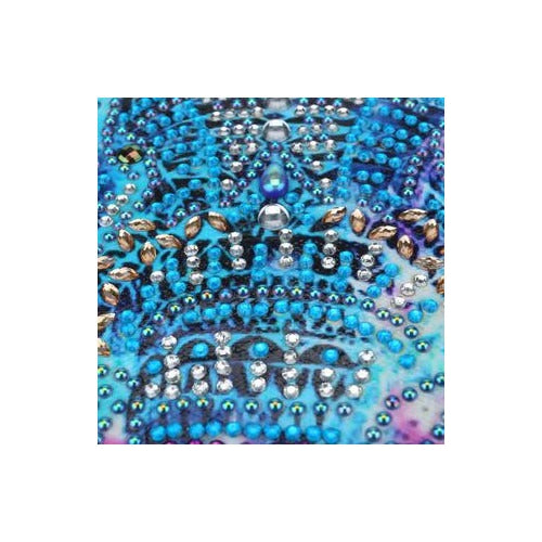 Kit Pintura Arte Diamante Elefante De Colores Dm-36 Educar