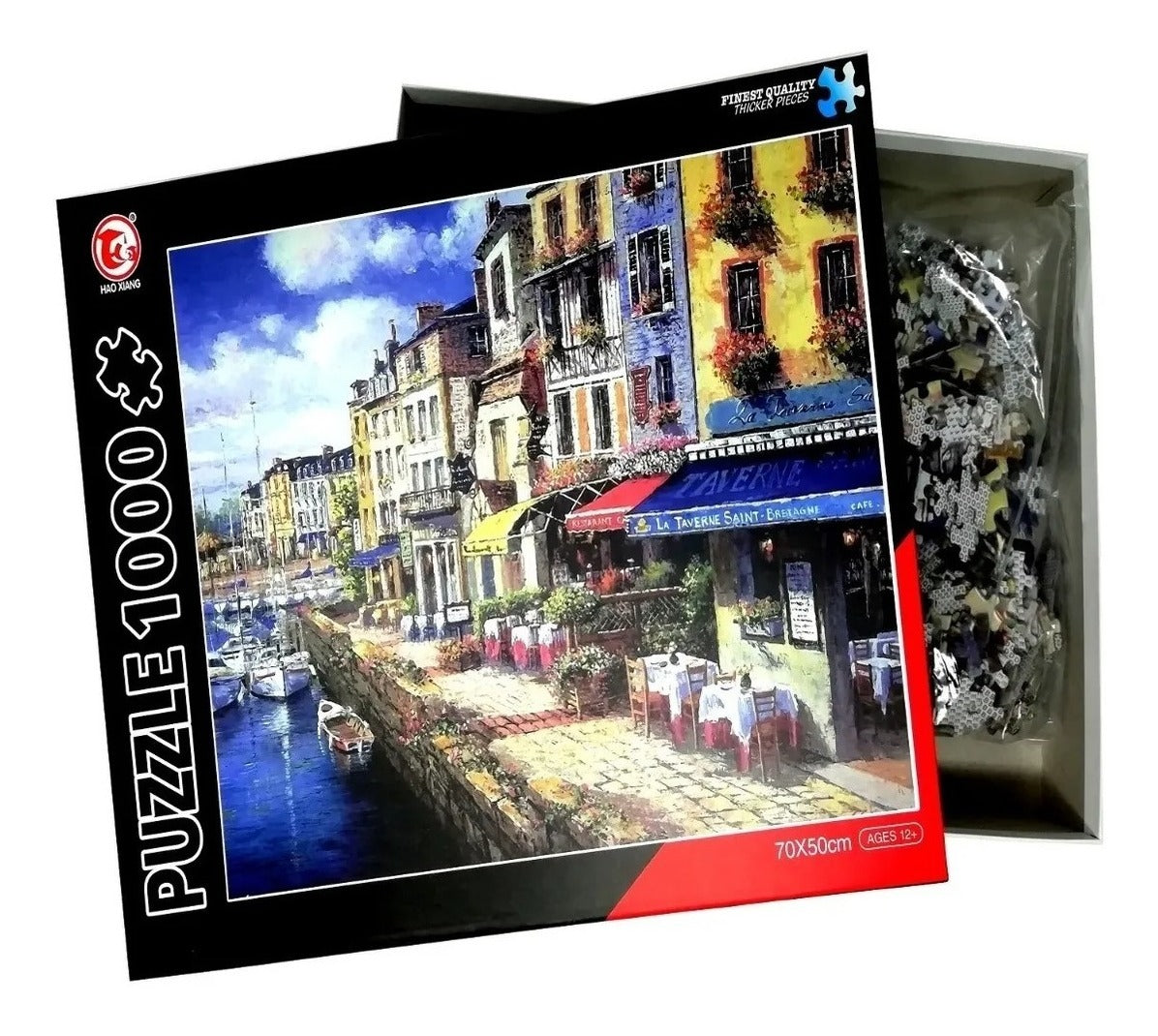 Taverna Saint Bretagne Cafe Rompecabezas 1000 Piezas
