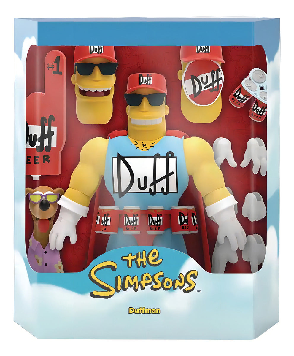 Figura De Acción Duffman De Super 7 Ultimates