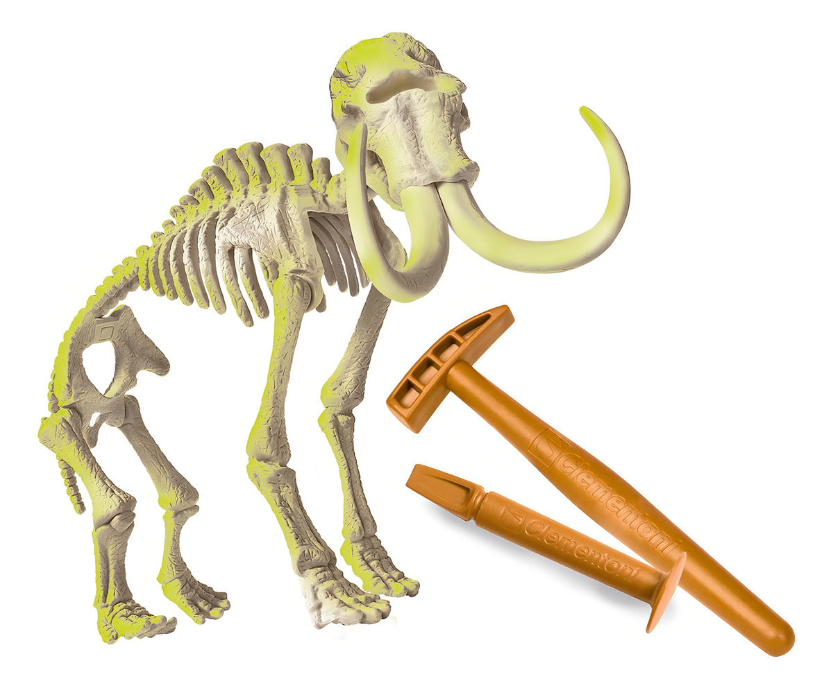 Juego De Arqueologia Figura Mamut Excava Clementoni Cantidad De Piezas 13