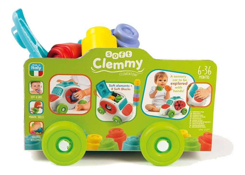 Soft Clemmy Vehículo Con Texturas Para Bebés