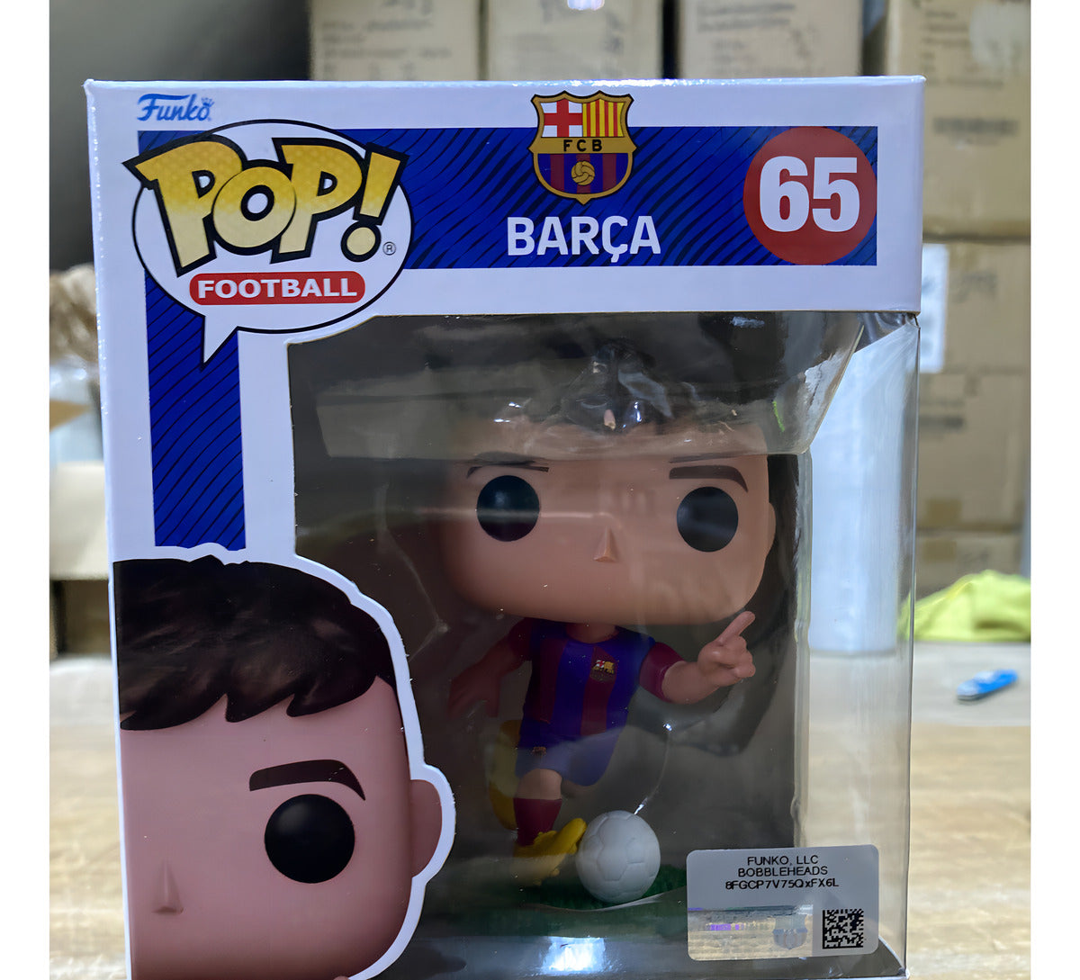Funko Pop Soccer Club Barcelona Pedri 65