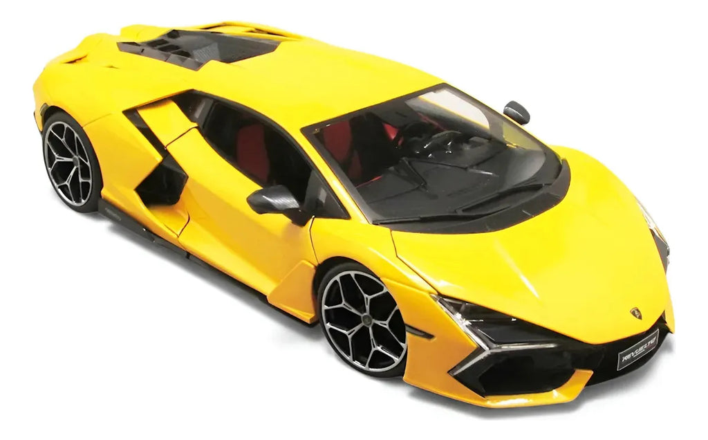 Auto A Escala Lamborghini Aventador Maisto 1:18 Amarillo