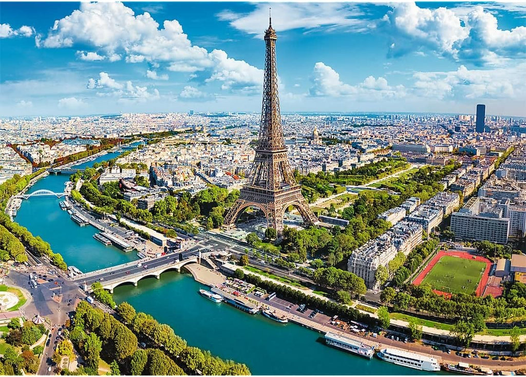 Vista De París Rompecabezas Unlimited Fit 500 Piezas Trefl