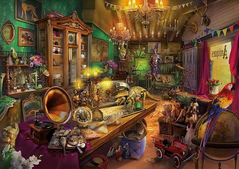 18480 Tienda De Antigüedades Rompecabezas 500 Piezas Educa