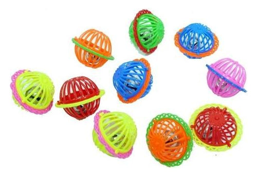 I021 Esfera Sonora Infantil 5.5cm Diámetro 10 Piezas Educar