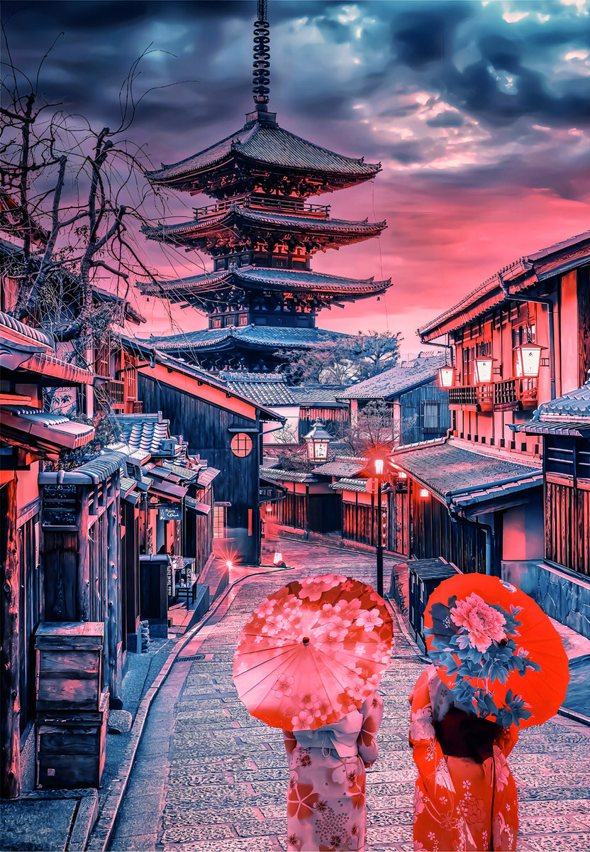 Rompecabezas Amanecer En Tokio Japon 500 Pz Clementoni Arte