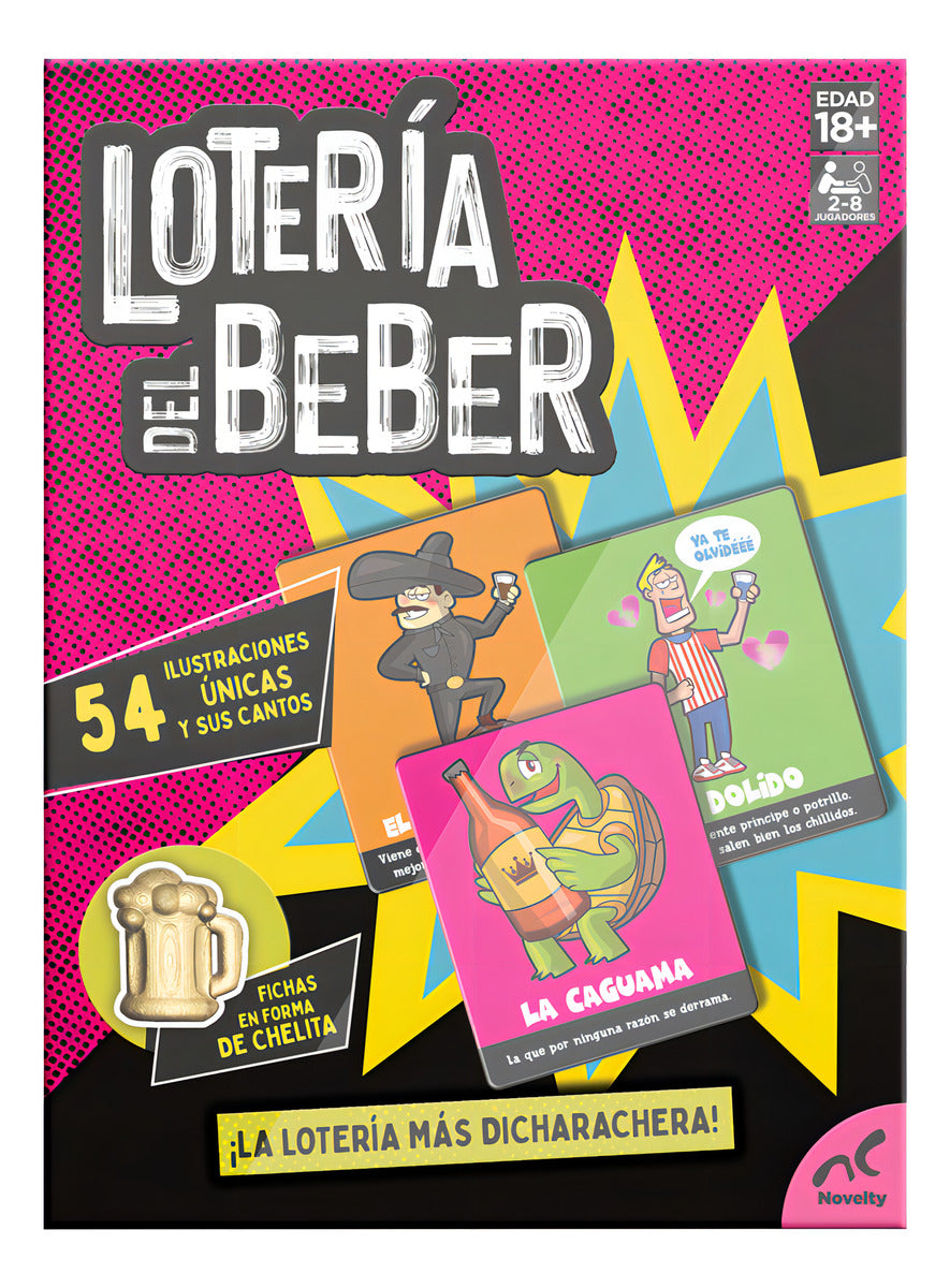 Lotería Del Beber Juego De Fiesta Para Adultos